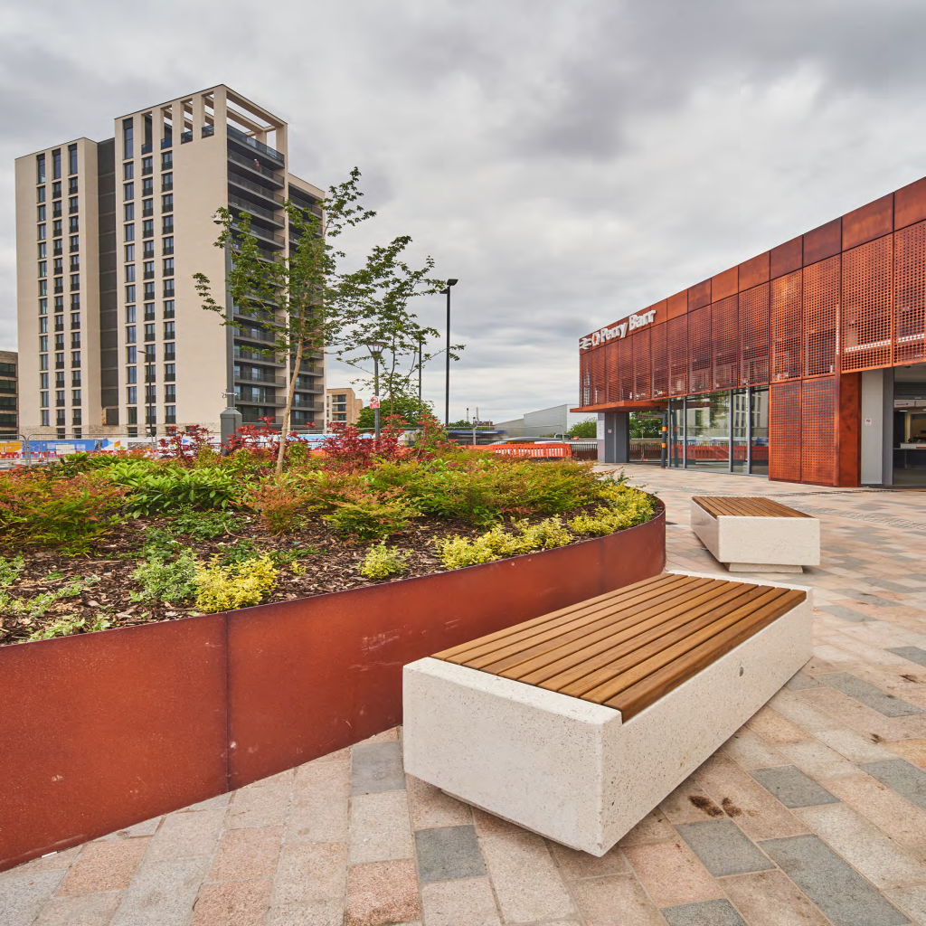 External view of Perry Barr station